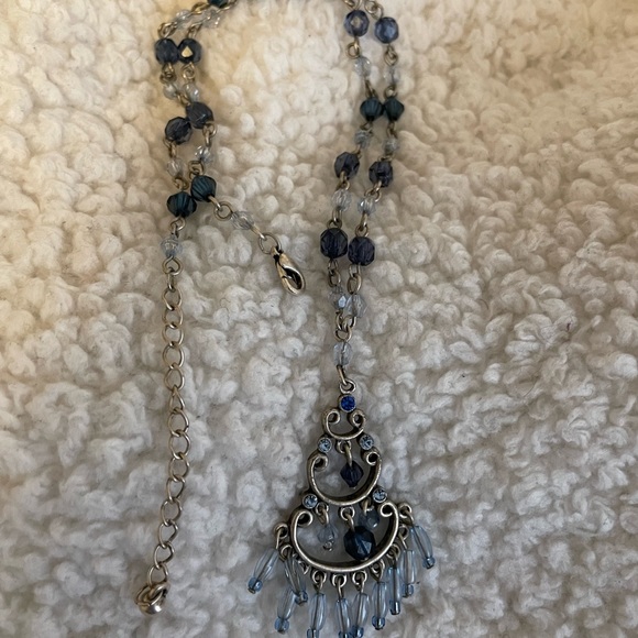 Blue Crystal Jewellery set - Picture 4 of 4